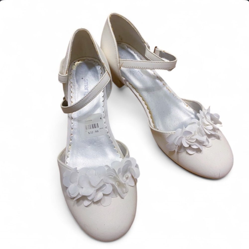 Smartfit White Floral Heels